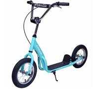 Trottinette Apollo Retro Scooter Paradise - Turquoise - pneus gonflables 12,5"", design vintage pour enfants