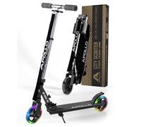 Trottinette Apollo Skyracer LED urbaine suspension roues 145mm - noire