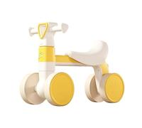 Trottinette Balançoire Voiture 4 Roues, vélo d'équilibre, Jouets avec Musique, sans pédale, for garçons et Filles, Jeu intérieur et extérieur Voiture Twist(Geel)