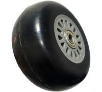 Trottinette compacte à trois roues avec mécanisme de pliage et roues silencieuses en PU pour bébé Walker Assistance à la mobilité (G)