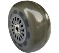 Trottinette compacte à trois roues avec mécanisme de pliage et roues silencieuses en PU pour bébé Walker aide à la mobilité (F)