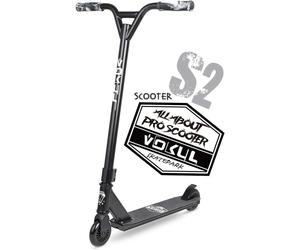 Trottinette complète VOKUL Pro pour enfants, garçons, filles, adolescents à partir de 6 ans - Trottinette de cascade freestyle pro - Cadeau haute performance pour tricks de skatepark et de rue