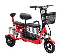 Trottinette de mobilité légère à 3 roues, design pliable, facile à utiliser, avec chargeur et panier, idéal pour les enfants