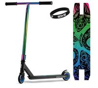 Trottinette de rue SOKE EVO arc-en-ciel noir
