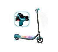 Trottinette Électrigue Pour Enfants - Leawin - Autonomie 5 - 8 Km - Max 14km/H - Bluetooth - Système De Freinage Électronique - Vert Multicolore
