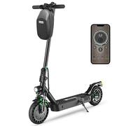Trottinette Électrique, 10" Trottinette Électrique Adulte Autonomie 40km, 4 Modes de Vitesse, Moteur 500W, Batterie 10.4AH, Max 120kg, Trottinette Électrique Urbaine avec APP
