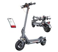 Trottinette Électrique 1200W 48V 18AH, Écran LED, 4 Modes Vitesse, Déverrouillage Empreinte/APP, Pneus 10.5"", Freins Disque