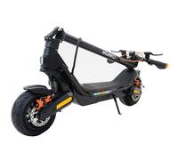 Trottinette Électrique Adulte CUNFON RS500 - Anti-vol Empreinte, Pneus 9,5" Tout-Terrain, Batterie 48v 13Ah, Freins Disque+Électronique, Autonomie 45-55 km, Charge maximale de 150kg(Orange et Noir)