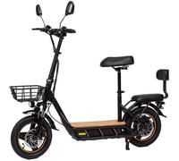 Trottinette Électrique Adulte KUKIRIN C1 Pro - Moteur 800W, Batterie 26Ah - Panier & Siège Arrière, Freins à Disque, Pliable