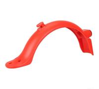 Trottinette électrique arrière pour unité Fender avec support de plaque d'immatriculation, feu arrière intégré et crochet de transport pour Pro Pro2 (rouge)