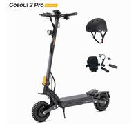 Trottinette Électrique Ausom Gosoul 2 Pro À Double Moteur, 2 Moteurs De 1400w, Batterie 48v 18ah, Pneus De 10 Pouces, Vitesse Maximale De 60km/H, Autonomie De 90km, Déverrouillage Nfc