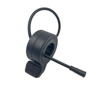 Trottinette électrique avec connecteur étanche à 5 broches compatible avec Joyor S5 S8 S10, poignée ergonomique de 22,2 mm pour un contrôle de vitesse fluide pour conduite en plein air, noir