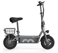 Trottinette électrique avec siège - F2, défault 25 km/h, Noir