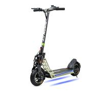 Trottinette électrique - BISON GT CARBON 800W, autonomie de 40 km, freins à disque, roues de 10 , éclairage LED, écran LCD - vert citron