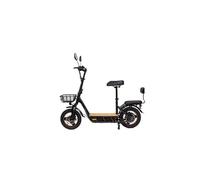 Trottinette Electrique C1 Pro 26AH - Moteur 500W Batterie 48V 26AH Autonomie 100KM Freins à Disque - Noir