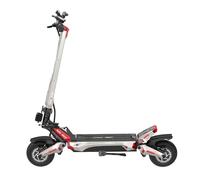 Trottinette électrique double moteur NANROBOT N6, écran NFC, batterie Samsung 72 V 30 Ah, amortisseur de direction - argent