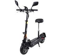 Trottinette électrique eFlux Lite Six Pro 1000 W, homologuée route, vitesse maximale de 40 km/h, selle réglable, batterie au lithium