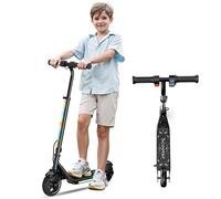 Trottinette Électrique Enfant 6’’ K2Pro - Autonomie 6-9km - 3 Vitesses (5/10/16 km/h) - Moteur 150W - Noir