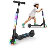 Trottinette électrique enfant âge 6-10-14 Ans Seul 5.5 kg Hauteur ajustable Cadeau pour Enfant et Ados Noir