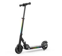 Trottinette électrique enfant iScooter K4, haut-parleur Bluetooth, effets lumineux LED - noire