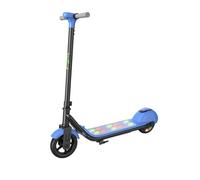 Trottinette Électrique Enfant - Moteur 130W Batterie 24V3AH - Frein Électronique - Bluetooth, 100-150cm Accélérateur au pouce, Bleu