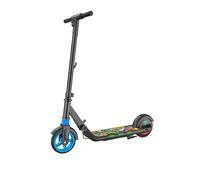 Trottinette Électrique Enfant - Moteur 130W Batterie 24V6AH - Frein Électronique - Bluetooth, 100-160cm Accélérateur au pouce, Noir
