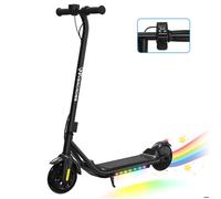 Trottinette Electrique Enfants EVERCROSS TECH-Moteur 150W-Batterie 21.6V 5.2A-Autonomie 10km-Vitesse 8/12/16km/h-NOIR