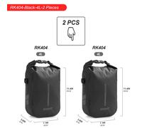 Trottinette Électrique Étanche,2 Pièces - Type Black-4l-2pcs