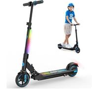 Trottinette électrique EVERCROSS EV06C pliable 6,5'', 15 km/h, LED couleur & affichage, pour enfants 6-12 ans, légère et sécurisée