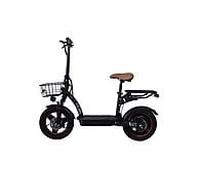 Trottinette électrique GELEIPU C14 - Moteur Puissant 500W, Batterie longue Durée 48V17.5Ah, Roues 14'', Cadre en Fer - Noir