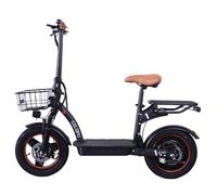Trottinette Électrique GELEIPU C14 Siège - Moteur 500W - Batterie48V17,5Ah - Pneus 14Pouces - Vitesse Maximale25km/h -Autonomie100km