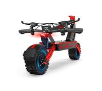 Trottinette électrique Gokeep F5, moteur 1000W, batterie 20Ah, pliable, vitesse maximale 50km/h, autonomie 60-70km, rouge