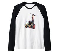 Trottinette électrique Graffiti Manche Raglan