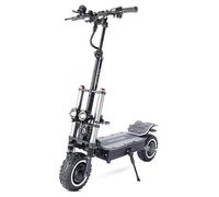 Trottinette Électrique Halo Knight T107 Pro 11'' Pneu de Route 3000W * 2 Double Moteur 60V 38.4Ah Batterie 80km de Portée