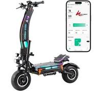 Trottinette électrique HALO KNIGHT T107Max, tout-terrain, batterie 72 V 50 Ah, noire Noir