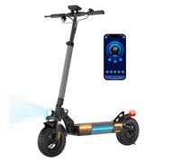 Trottinette Électrique Iscooter 10'' 1000w 45km 120 Kg Autonomie 45km Batterie 54.6v14ah Pliable Noir,Avec Écran Lcd , Pour Tout