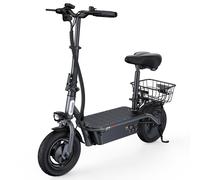 Trottinette Électrique Iscooter F3 - Moteur 1000 W - Batterie 48 V 13 Ah - Pneus 10 Pouces - Autonomie De 55 À 60 Km Avec Siège - Vitesse Maximale 45 Km/H - Freins Sur Moyeu