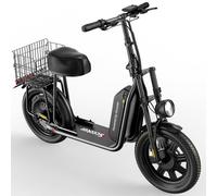 Trottinette électrique iScooter F7 avec siège, batterie 1000 W 48 V 10,4 Ah