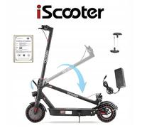 Trottinette électrique iScooter I9Max Avec App-10''-500W-36 V10 Ah- Autonomie 30-40 km-Pliable-120 kg-Urbain