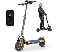 Trottinette Electrique iScooter iX4 -800W,Vitesse Maxi 45km/h,4 Modes, Double Amortisseurs,Pneus 10 Pouces, Autonomie 45km,Pliable -Avec APP NOIR G