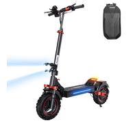Trottinette Électrique Iscooter Ix5s, Moteur 1000 W, Batterie 48 V 15 Ah, Pneu 11 Pouces, Vitesse Maximale 45 Km/H, Autonomie 65 Km, Freins À Double Disque, Amortisseurs Avant Et Arrière