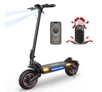 Trottinette électrique iScooter iX7 Pro 10'', 2*1000W 48V17.5Ah Contrôle par application, double suspension