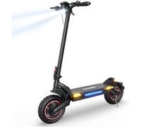 Trottinette Electrique iScooter iX7 Pro Autonomie 60km,1000W 17.5Ah- Pneus 10Avec Écran LCD et Sac Noir
