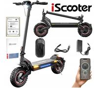 Trottinette Electrique ISCOOTER iX7pro 1000W*2 48V17.5Ah Autonomie 80km 150 kg Avec Écran LCD et Sac Pneus 10 Pouces
