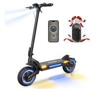 Trottinette Electrique ISCOOTER iX7pro 1000W*2 48V17.5Ah Autonomie 80km Pneus 10 Pouces 150 kg Avec Écran LCD
