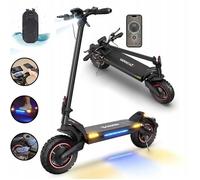 Trottinette Electrique ISCOOTER iX7pro 1000W*2 48V17.5Ah Autonomie 80km Pneus 10 Pouces 150 kg Avec Écran LCD et Sac