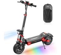 Trottinette Electrique iScooter iX8 65-70km 1200W*2 48V20Ah Pneus 12 Pouces,Double Entraînement,4 Vitesses Réglables ,150 kg,Avec Sac et écran Noir G