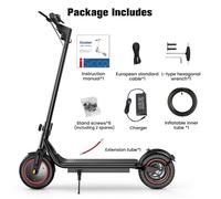 Trottinette électrique iScooter W6, 36 V 7,8 Ah, traction avant, moteur 500 W, noire