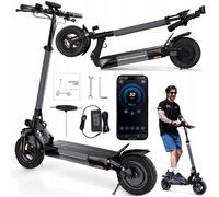 Trottinette Electrique iScooter w9 Pliable -Roues 10"" -Adulte- 1000W Autonomie 35-45km Batterie 48V 14Ah