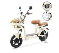 Trottinette électrique - iScooter Y16 - Moteur 1200W - Batterie 48V 20Ah - Vitesse max 45 km/h - Pneus 14"" - Avec siège